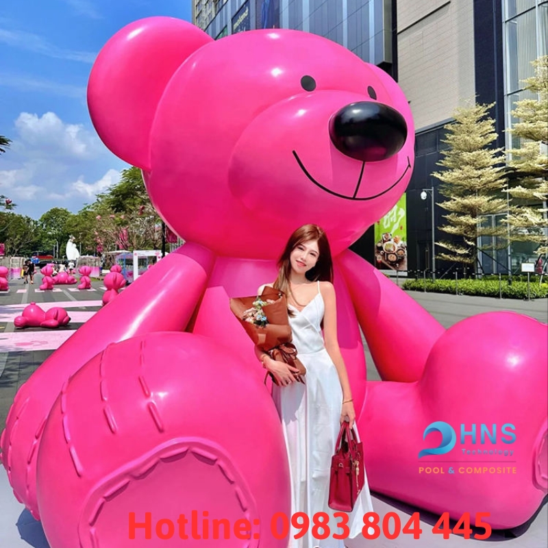 mô hình composite linh vật trang trí sự kiện