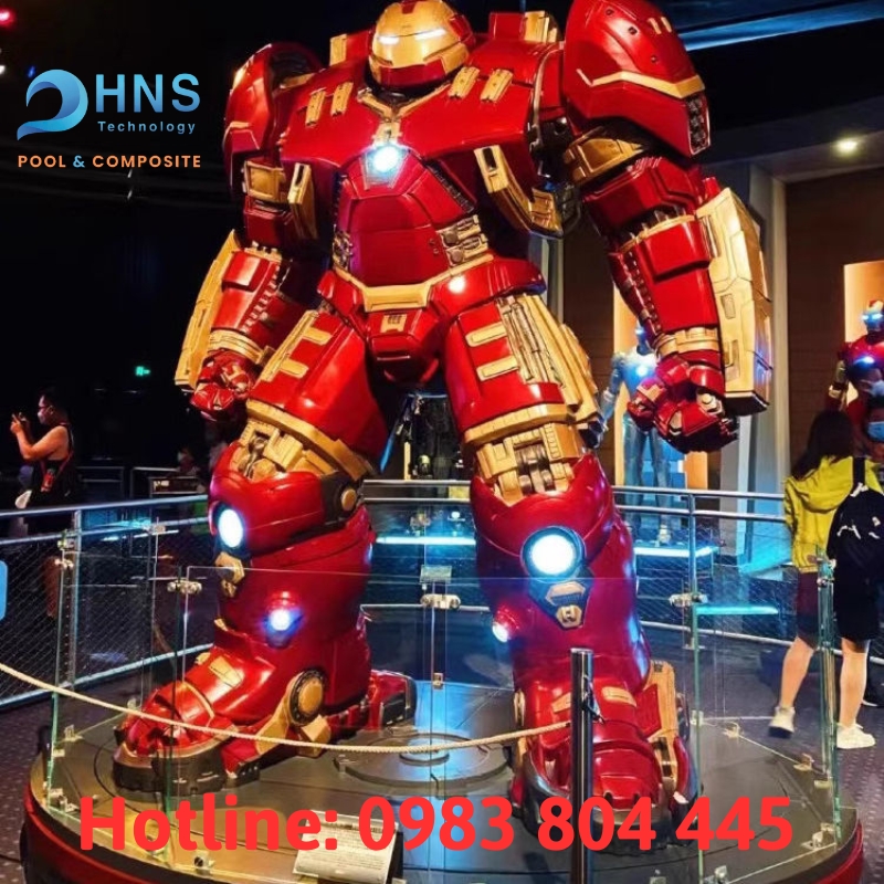 mô hình composite nhân vật phim