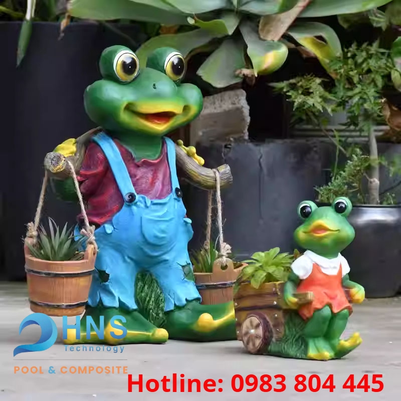 mô hình composite sân vườn