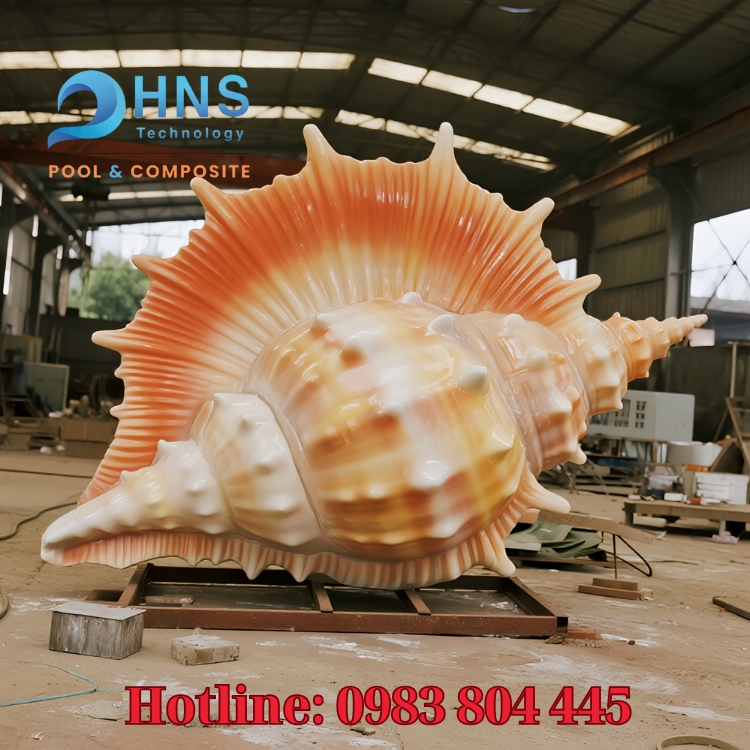 mô hình composite sinh vật biển