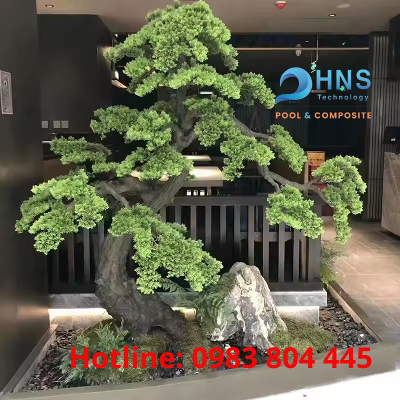 mô hình composite thiên nhiên trang trí nội thất