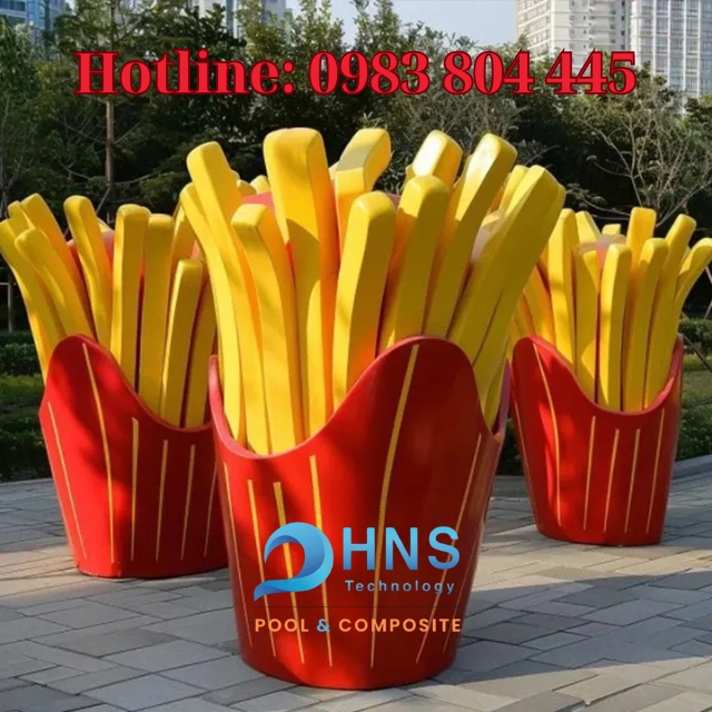 mô hình composite thức ăn nhanh
