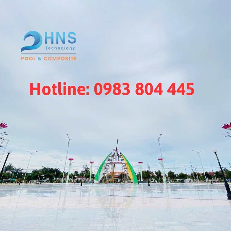 mô hình composite trang trí khu vực công cộng