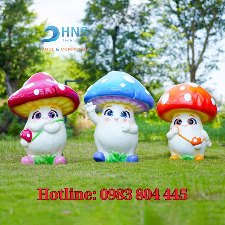 mô hình composite trang trí khu vui chơi trẻ em