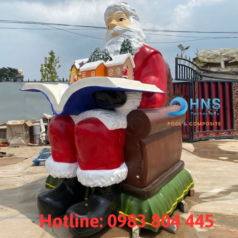 mô hình composite trang trí lễ hội noel