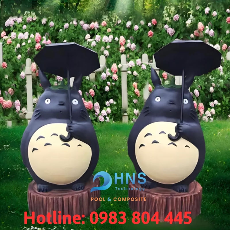 mô hình composite trang trí ngoài trời