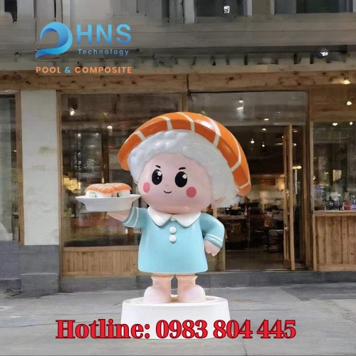 mô hình composite trang trí ngoài trời