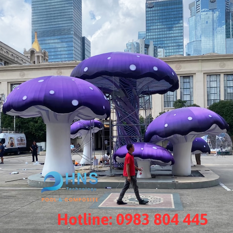 mô hình composite trang trí ngoài trời