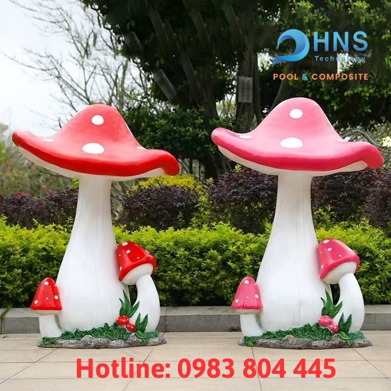 mô hình composite trang trí ngoài trời