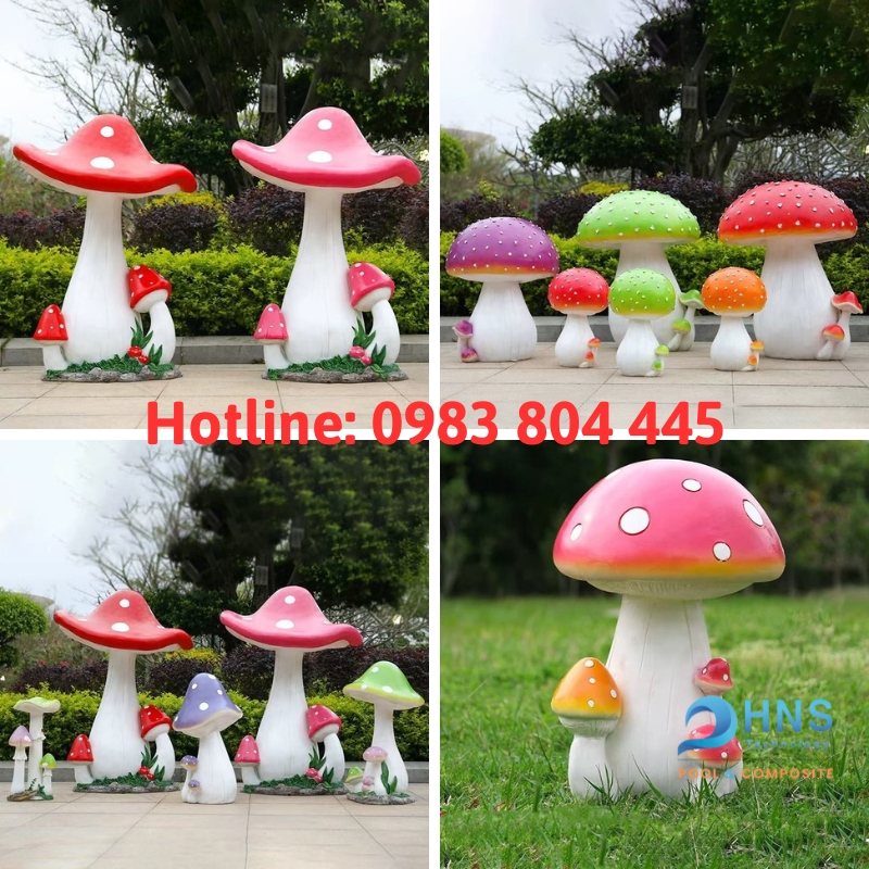 mô hình composite trang trí nhà trẻ
