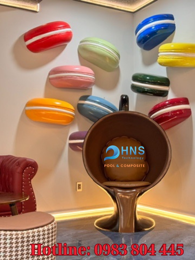 mô hình composite trang trí nội thất