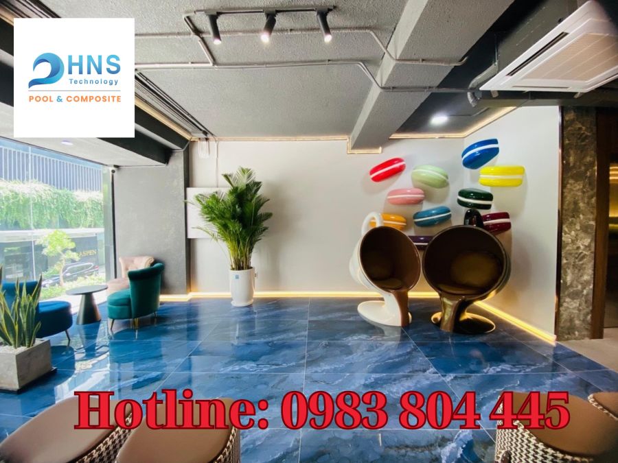 mô hình composite trang trí nội thất