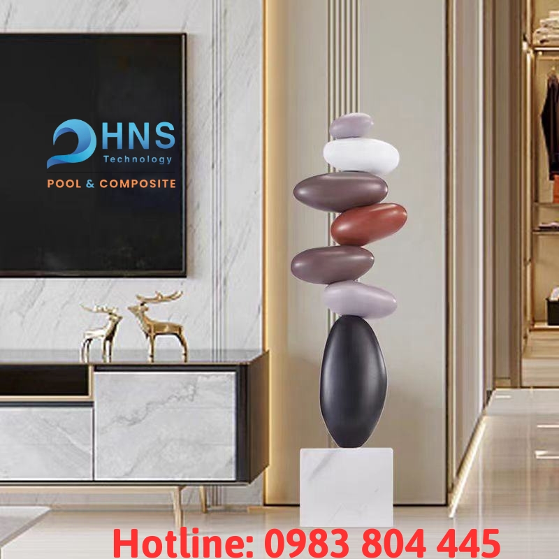 mô hình composite trang trí phòng khách