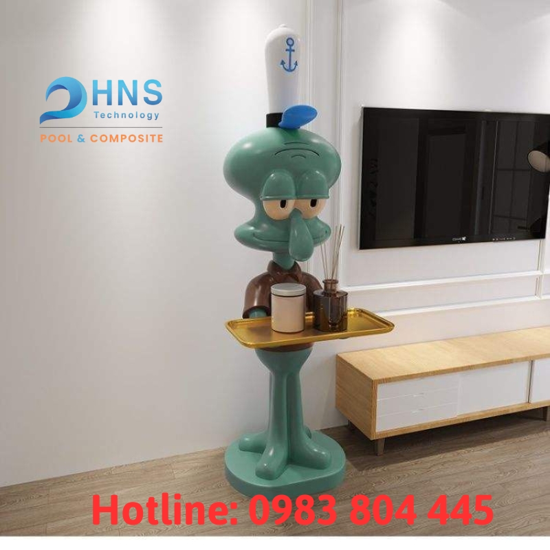 mô hình composite trang trí phòng ngủ