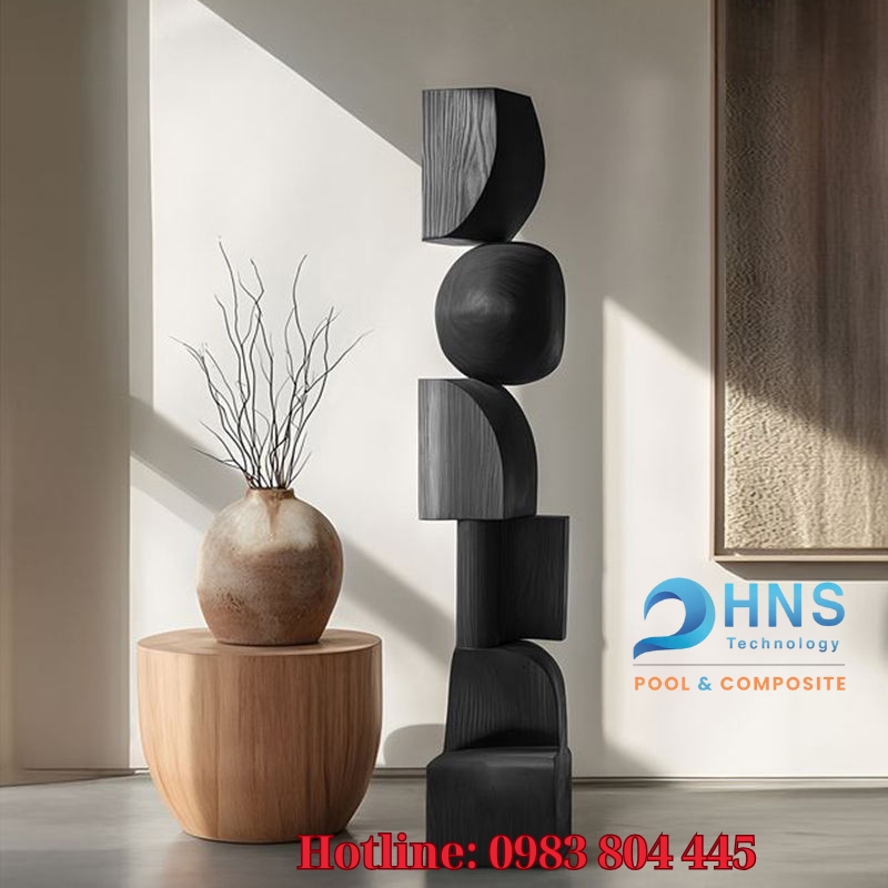 mô hình composite trang trí phòng ngủ
