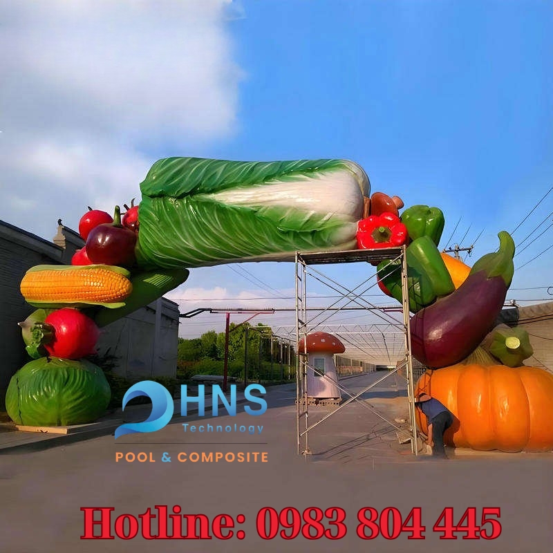 mô hình composite trang trí sự kiện và lễ hội