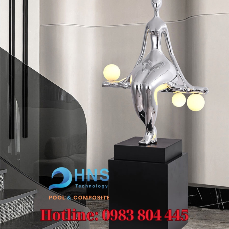 mô hình decor bằng nhựa composite