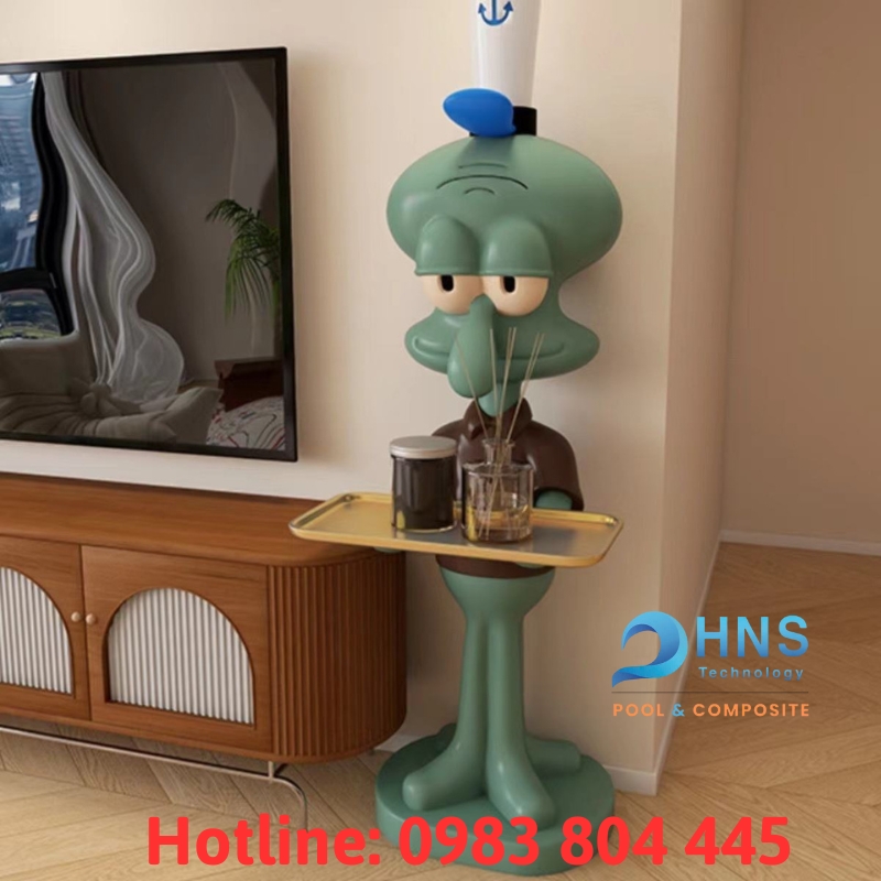 mô hình nhựa composite nhân vật hoạt hình