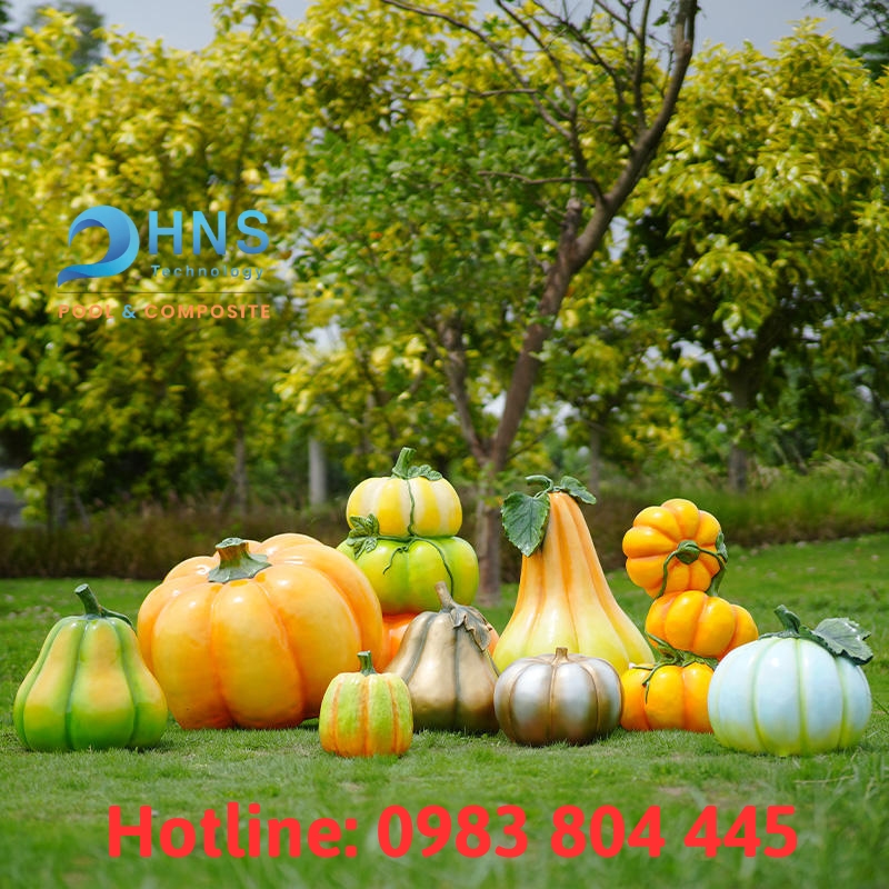 mô hình nhựa composite trang trí lễ hội halloween