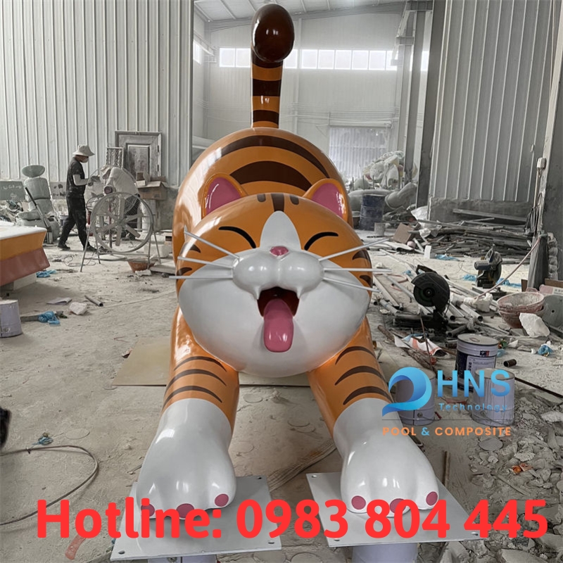 mô hình nhựa trang trí ngoài trời