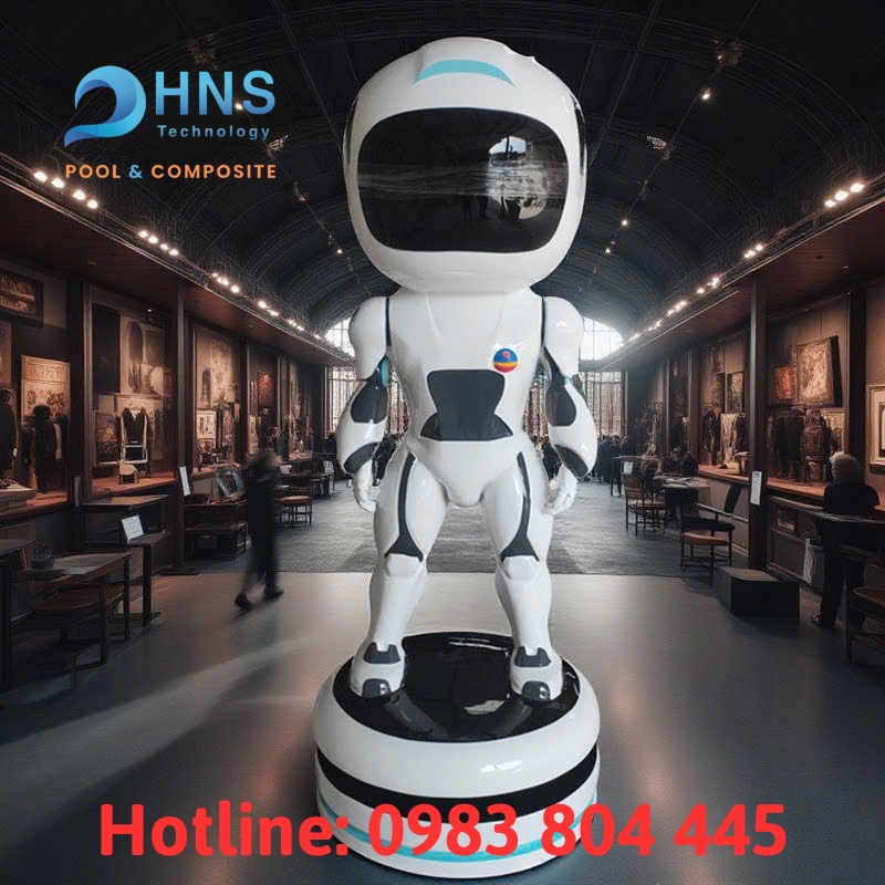 mô hình robot phi hành gia bằng composite