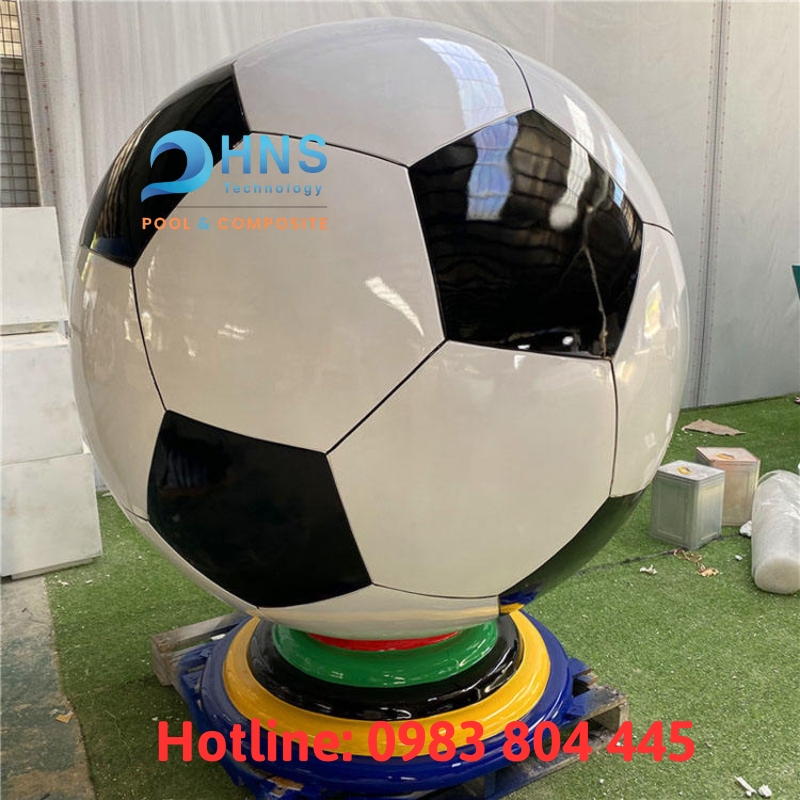 mô hình trái banh bằng composite sợi thủy tinh