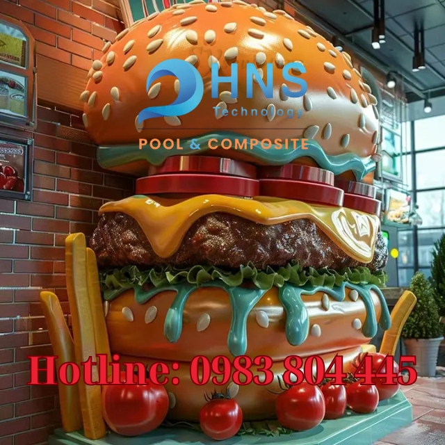 mô hình trang trí composite cao cấp
