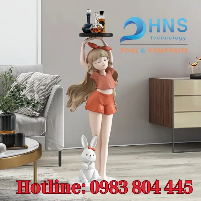 mô hình trang trí composite cao cấp