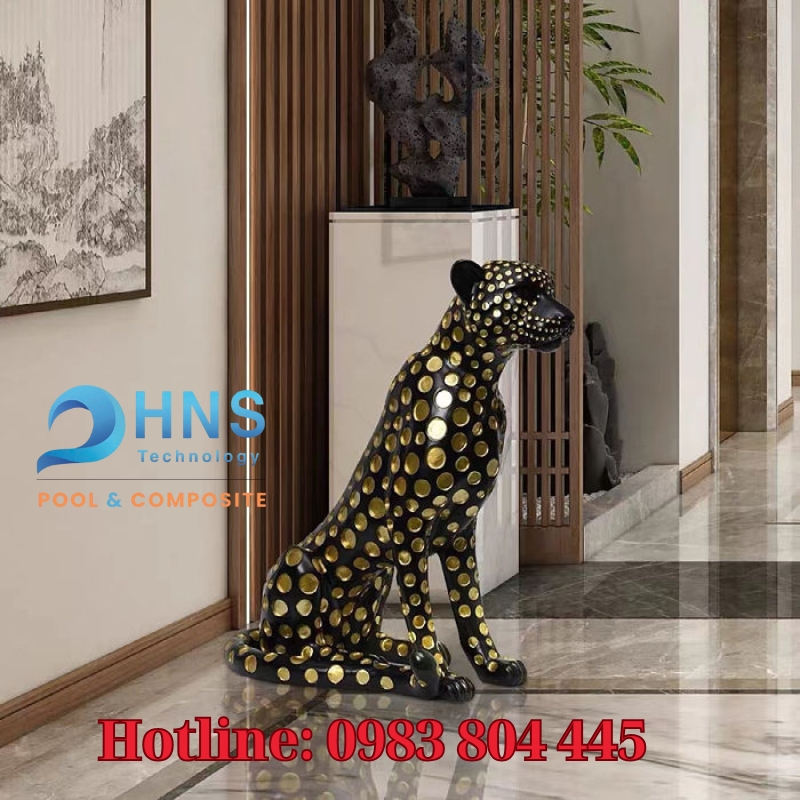 mô hình tượng composite trang trí phòng khách