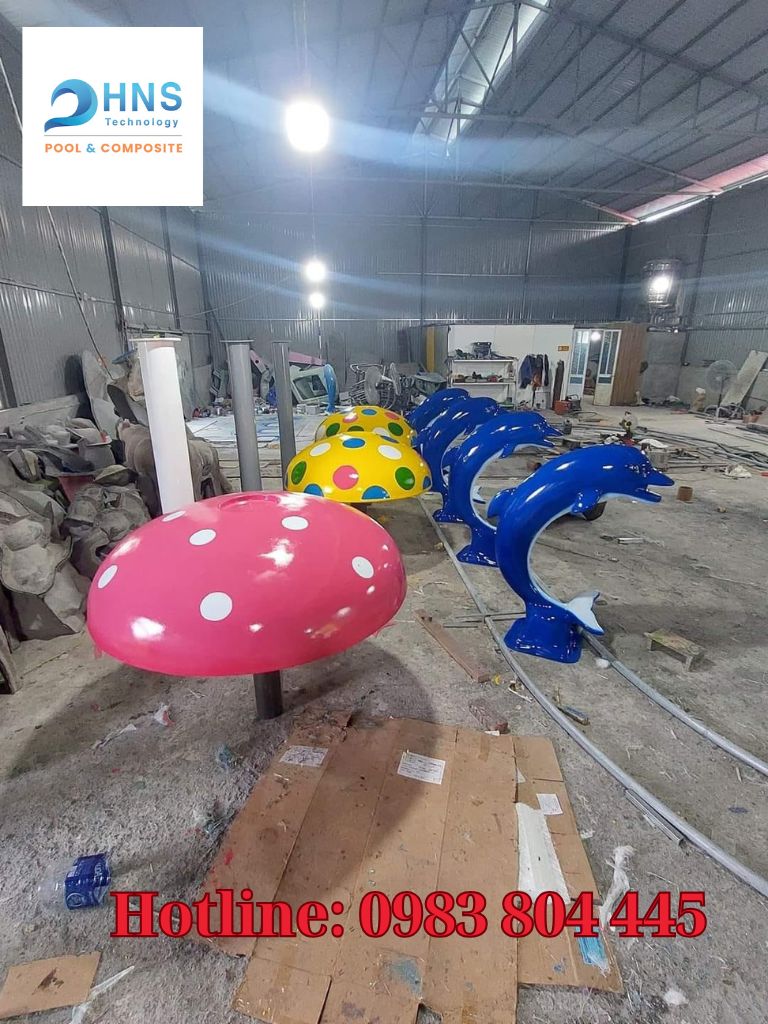 mô hình tượng composite trang trí sân vườn
