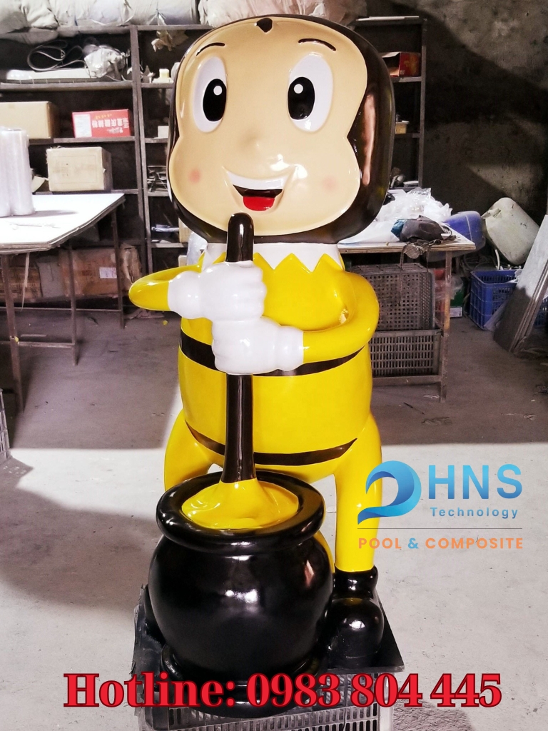 mô hình tượng động vật bằng composite