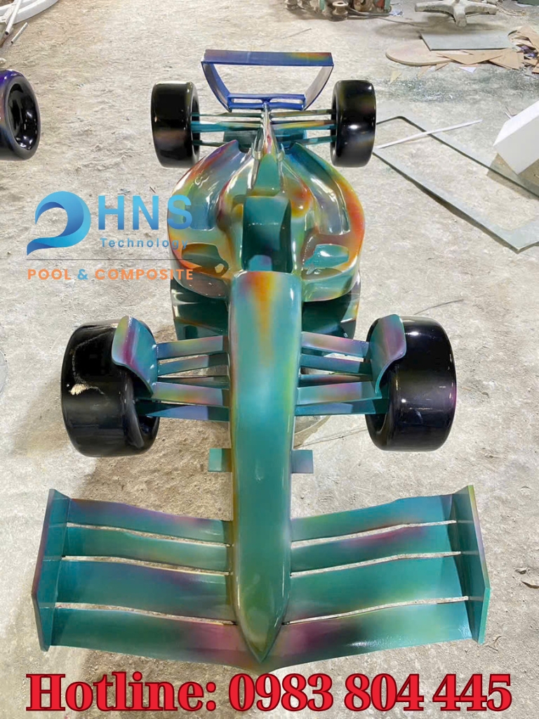 mô hình xe đua công thức 1 composite