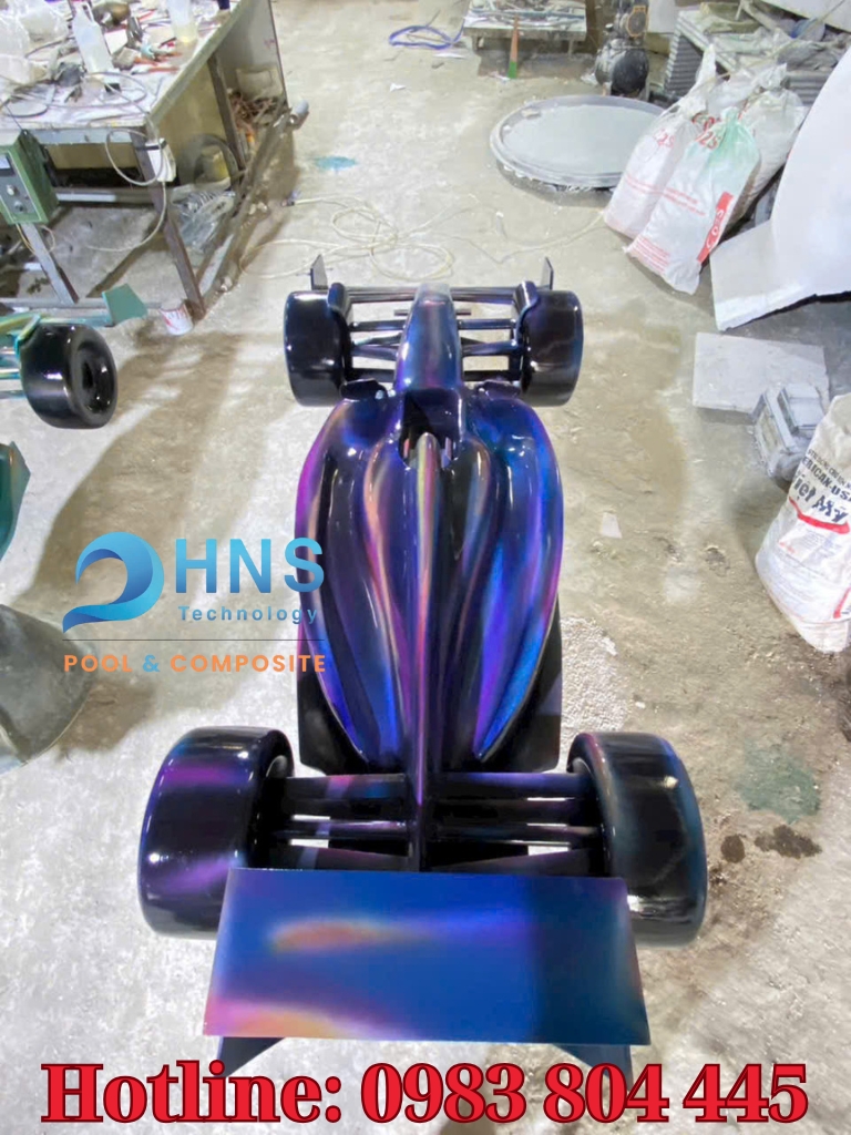mô hình xe đua f1 làm từ composite