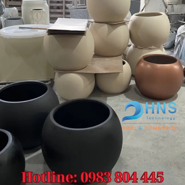 mua chậu cây composite online