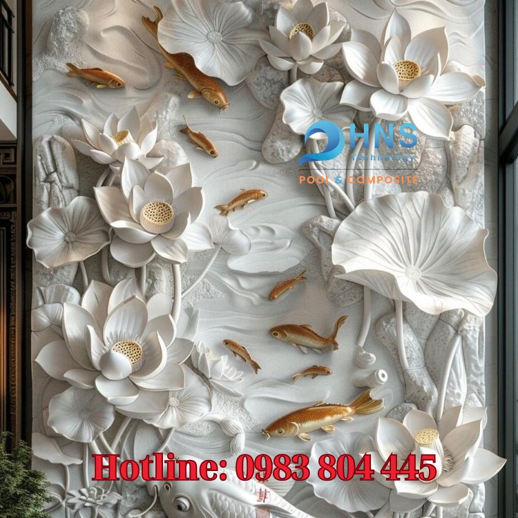 phù điêu nhựa composite