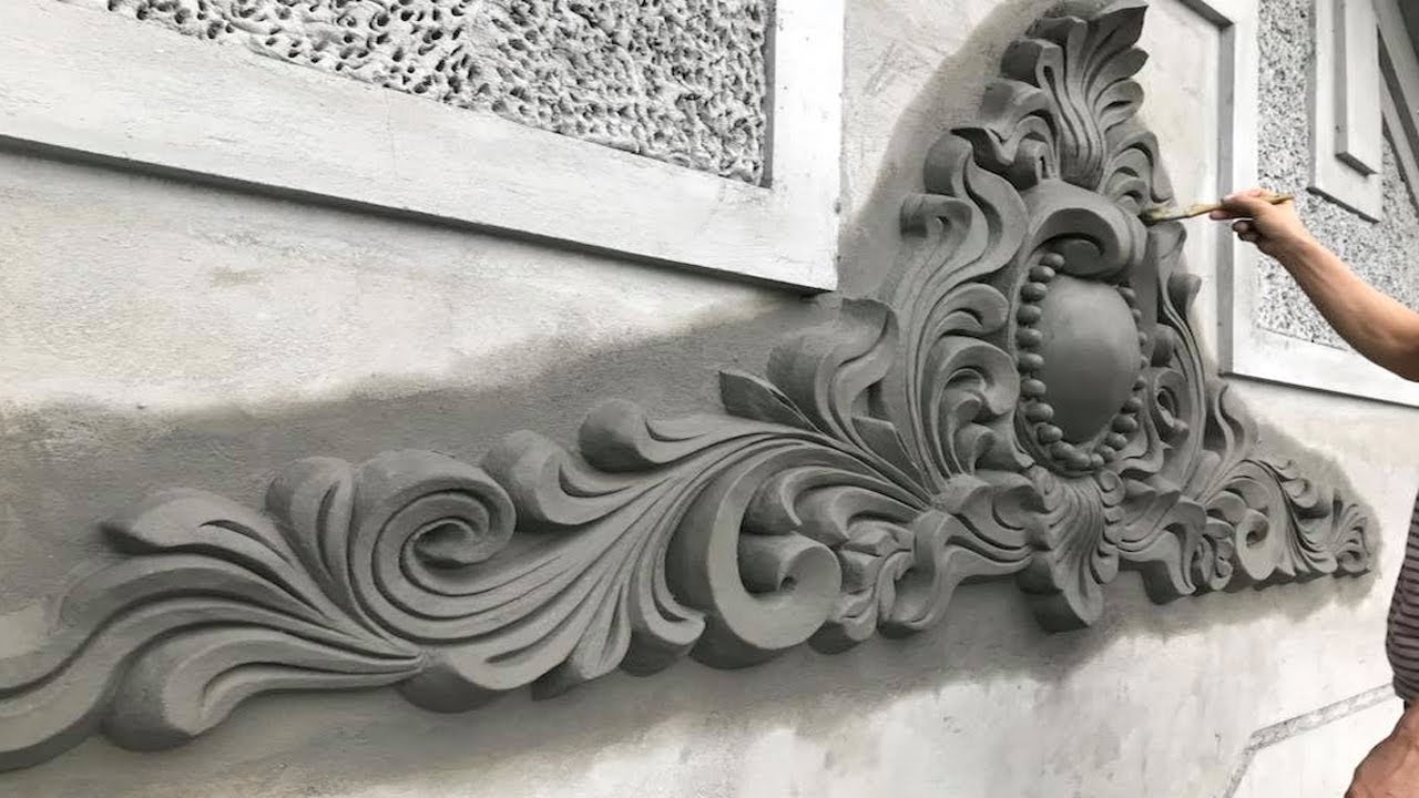 phù điêu xi măng