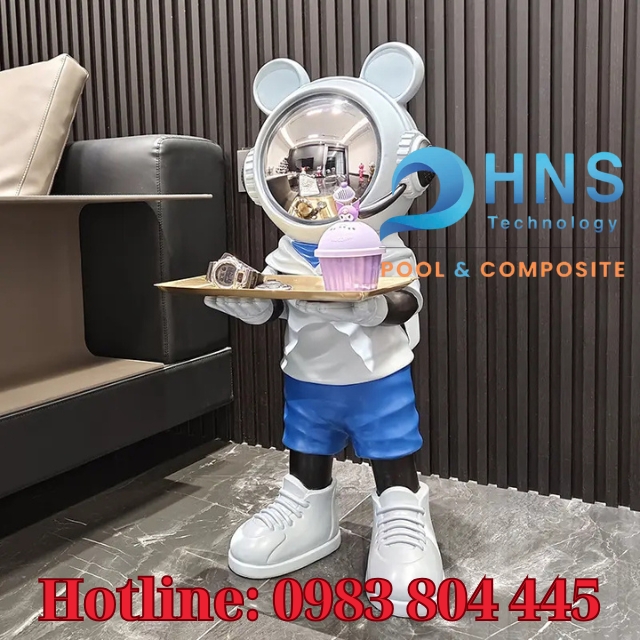 quà tặng tân gia mô hình composite trang trí