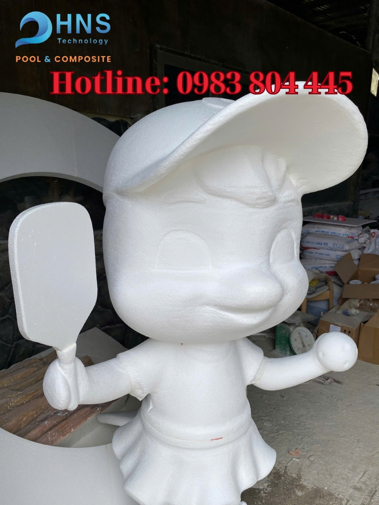 quy trình gia công mô hình bằng nhựa composite