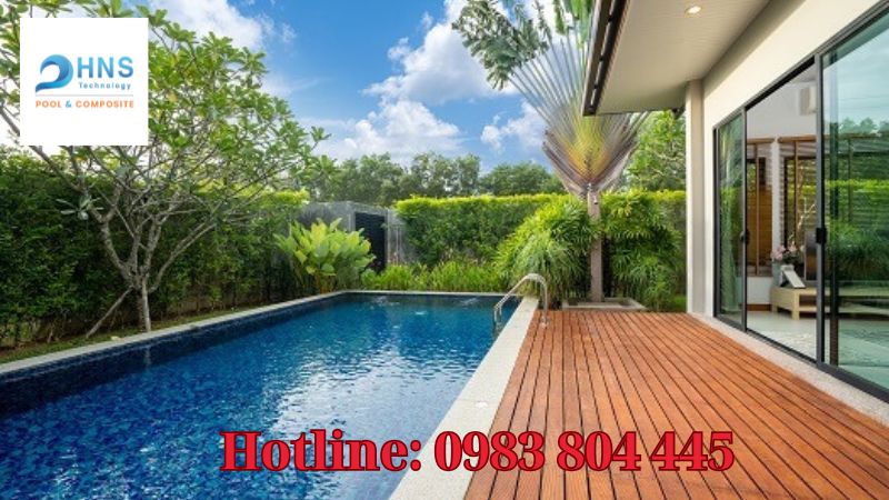 thiết kế hồ bơi hợp phong thuỷ