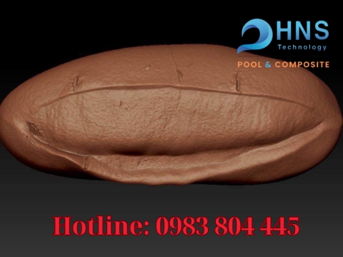 thiết kế mô hình composite bánh mì 3d