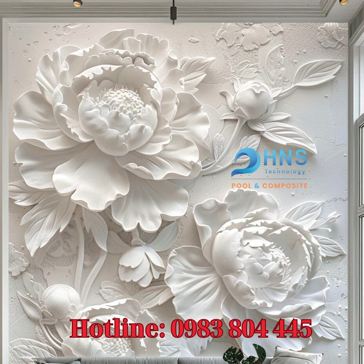 tranh phù điêu composite