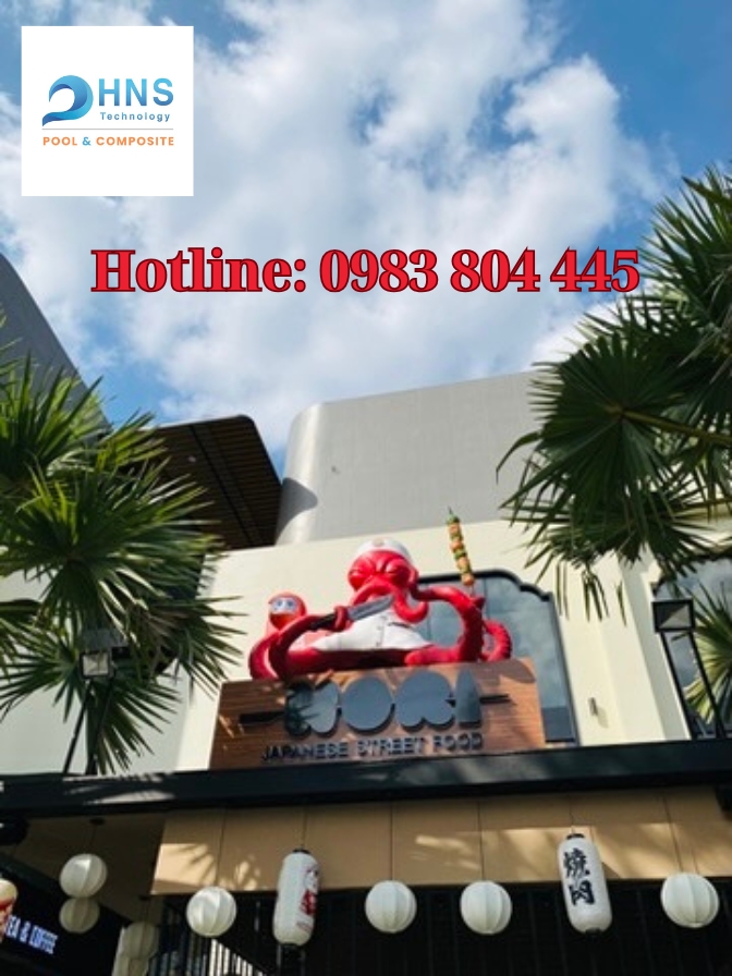 tượng composite chống thấm nước