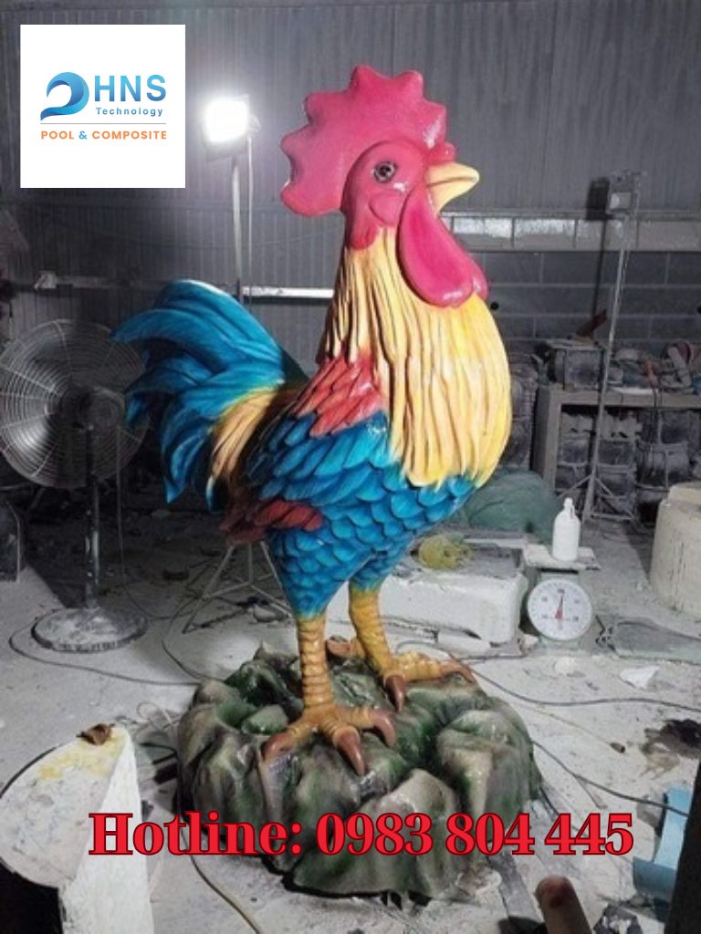 tượng composite theo mẫu