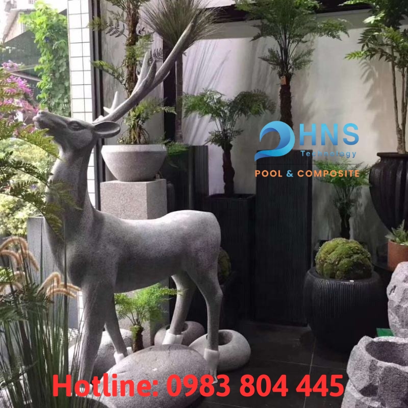 tượng composite trang trí nhà ở