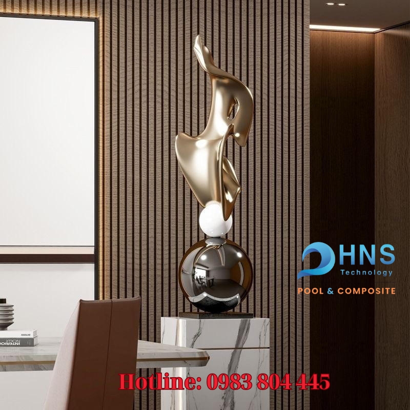 tượng composite trang trí nội thất