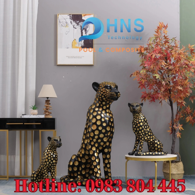 tượng composite trang trí nội thất