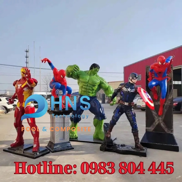 tượng điêu khắc composite