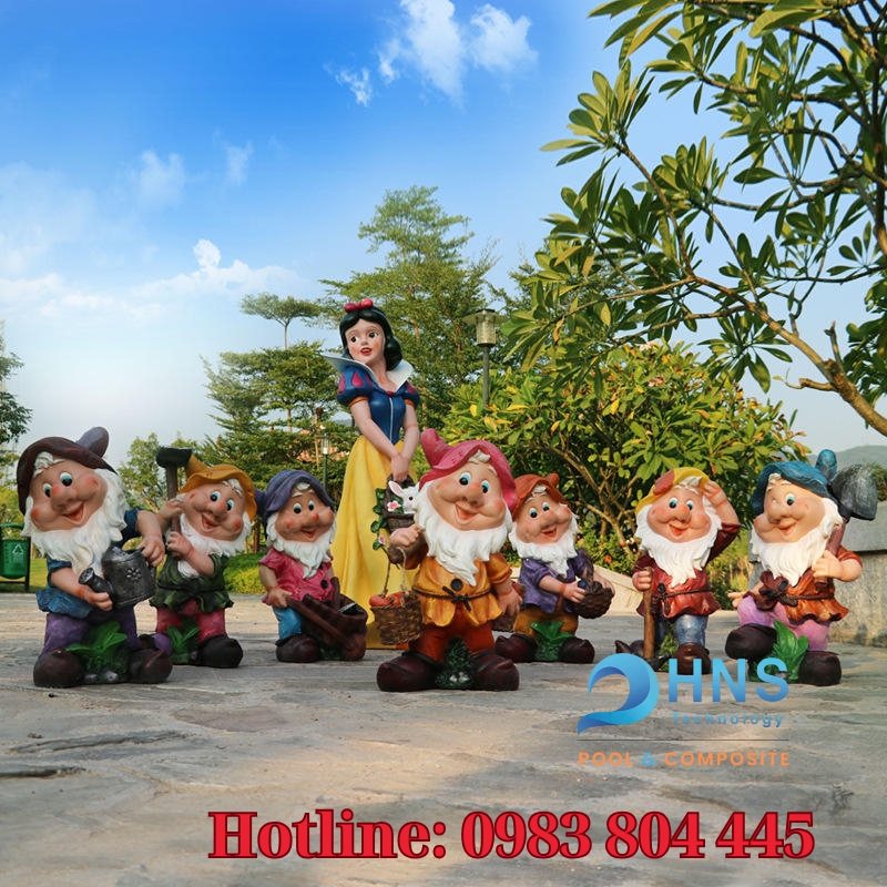 tượng điêu khắc composite