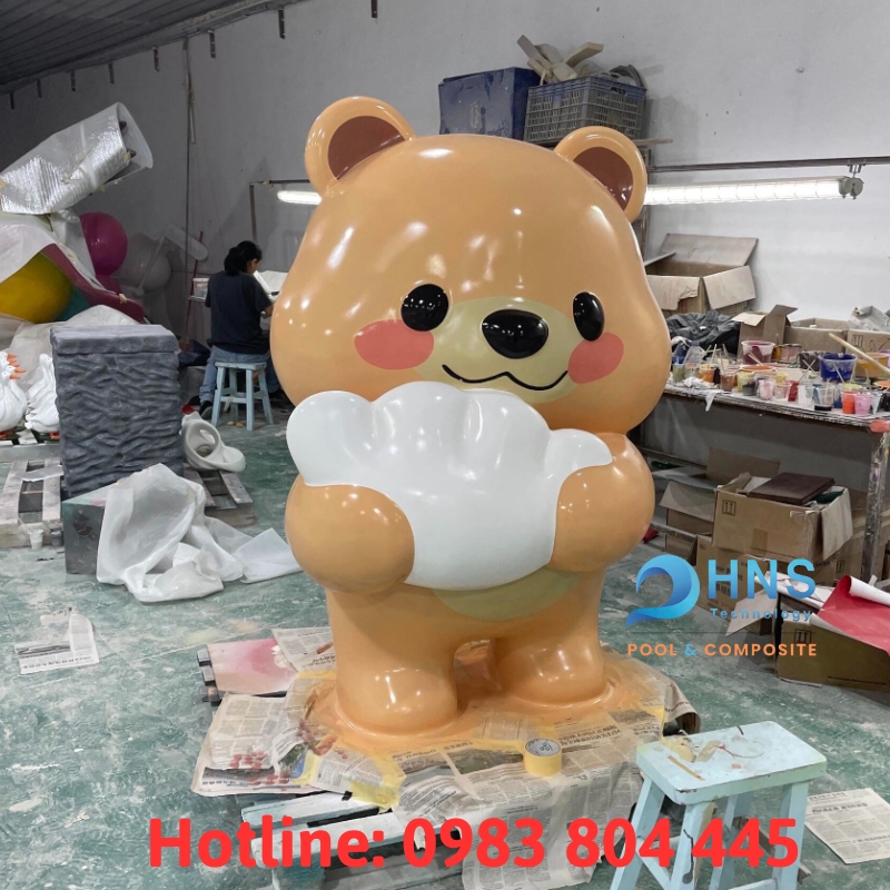 tượng điêu khắc composite