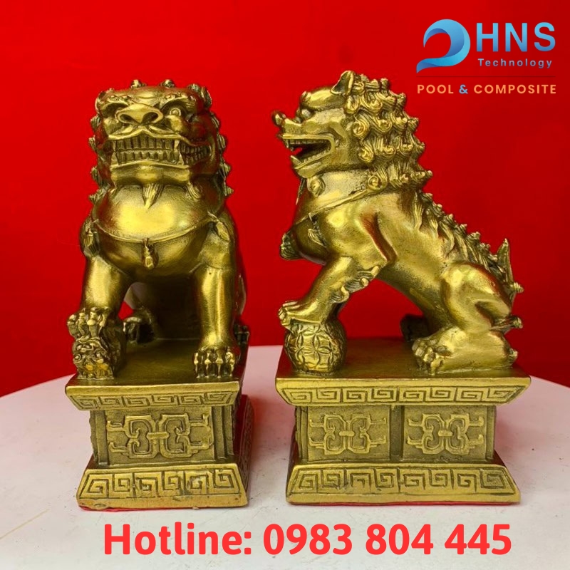 tượng điêu khắc linh vật composite